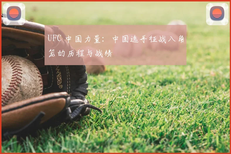 UFC 中国力量:中国选手征战八角笼的历程与战绩