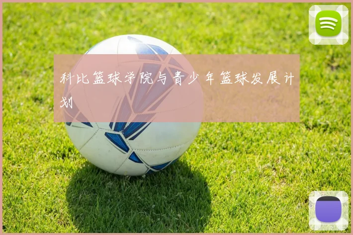 科比篮球学院与青少年篮球发展计划